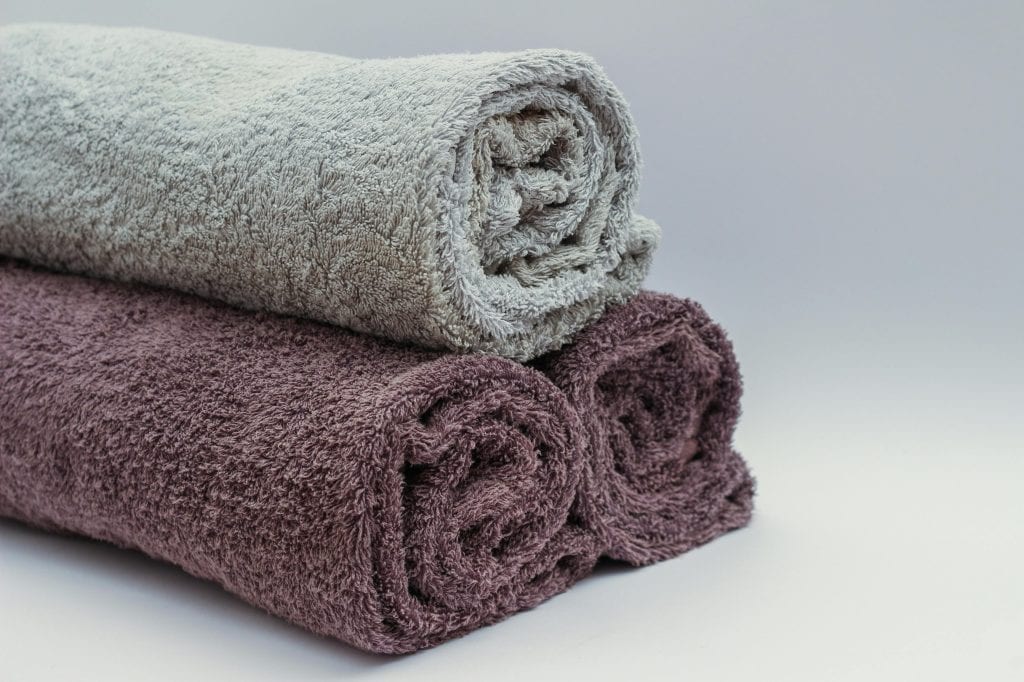 Towels Fluffy with Vinegar and Baking Soda